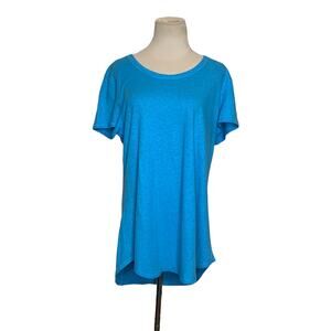 Orvis blue short sleeves crew neck t shirt size Medium